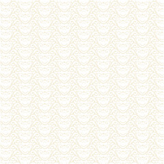 Elegant Seamless Ornamental Swirl Background