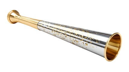 Ceremonial Horn, 3d rendered, isolated on transparent background