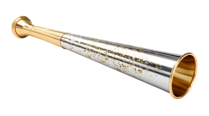 Ceremonial Horn, 3d rendered, isolated on transparent background