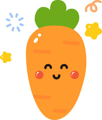 Cute Healthy Carrot