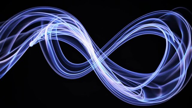 Soft, glowing lines dance and twist through the darkness, creating enchanting patterns that captivate the viewer&rsquo;s attention. The interplay of light creates a surreal atmosphere
