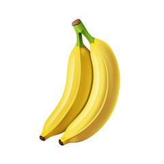 Fresh, ripe bananas with vibrant yellow peels, perfect for a healthy snack or smoothie ingredient.