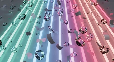 Abstract Purple Gradient Illustration Texture