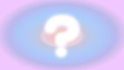 はてなマークの背景