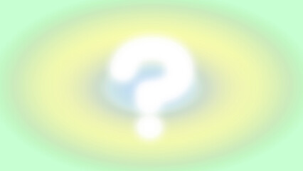 はてなマークの背景