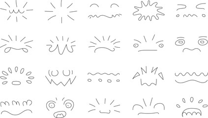 Ornate decorative flourishes and swirl collection for elegant graphic design projects