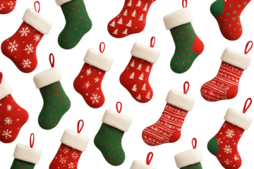 Christmas stockings. Christmas. Winter holidays. New Year.
