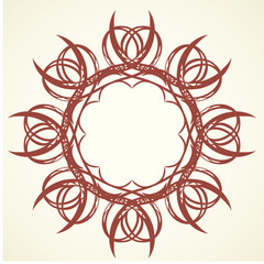 Old cute romantic book ribbon bow swirly tag swoosh element isolated on white paper card backdrop. Freehand black ink pen outline drawn curly corner sketchy in artistic rustic curlicue scrawl style