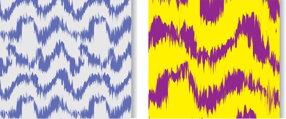 Ikat seamless pattern, geometric design, motif ethnic handmade, Ikat ethnic tribal, boho colors seamless wallpaper. Ethnic Ikat abstract background art.Illustration for greeting cards, printing