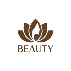 Obraz premium Luxury Beauty Care Logo Emblem