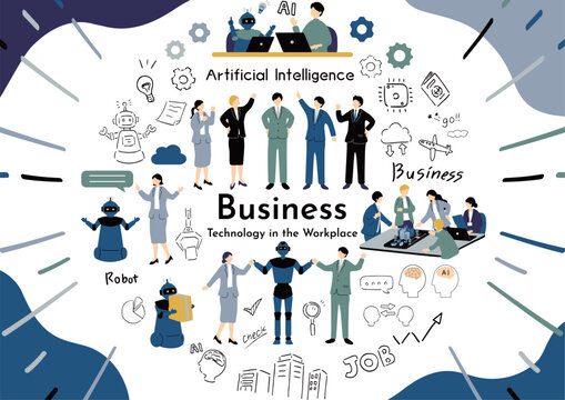 Humans and Robots at Work / 仕事をする人間とロボット