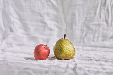 Quiet morning still life with fruits and tatami scenes