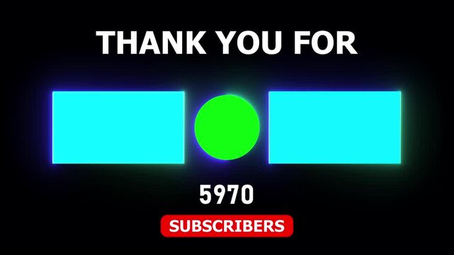 Animation 10000 subscribers count YouTube channel celebration with confetti ,Social media Quick count of subscribers to 10000. Counting Up to 10000 subscribers For social media. 4K animation - Powered by Adobe