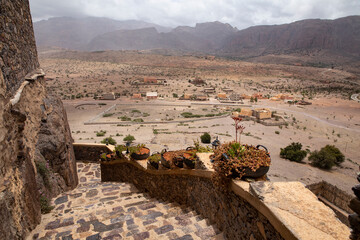 Kasbah Tizourgane, inner city areas, Morocco