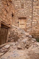 Kasbah Tizourgane, inner city areas, Morocco