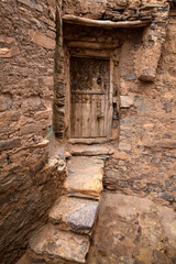 Kasbah Tizourgane, inner city areas, Morocco