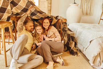Cozy family moments create lasting memories in a warm home environment