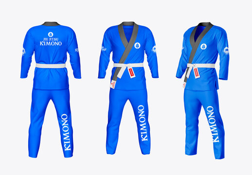 Jiu Jitsu Kimono Mockup