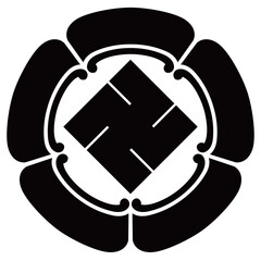 家紋です。五瓜に隅立て万字といいます。