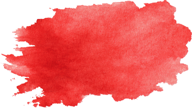 Watercolor red paint texture glow softly