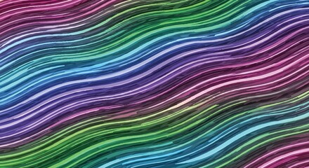 Abstract blobs with horizontal stripes ar