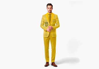 Elegant Man In Suit Mockup 2