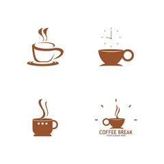 Luxurious Coffee Break Graphic Mark