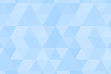 青い三角形の幾何学背景