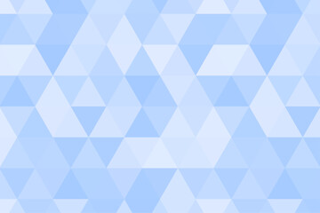 青い三角形の幾何学背景