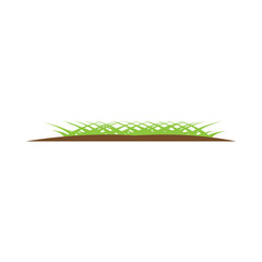 grass logo icon illustration flat