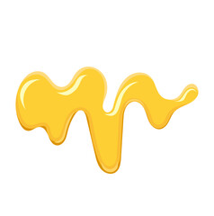 Honey Drizzled Illustration Isolated on White Background