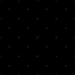 White round spots texture. Circles embroidery background. Polka dot motif. Seamless surface pattern design with circular ornament. Digital paper with dots for textile print, web designing. Vector art.