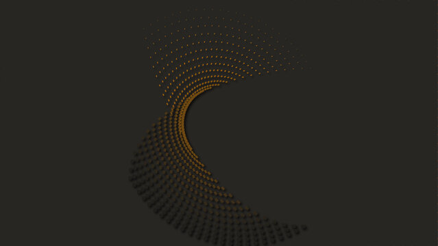 Elegant texture with golden-brown circular gradient and screen-tone effect.