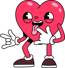 Tease Heart Mascot