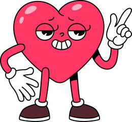 Smile Heart Mascot