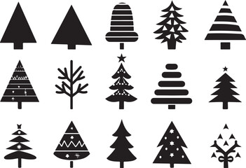Obraz premium Tree Silhouette SVG