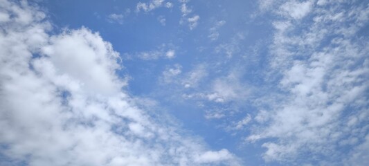 Natural sky and clouds for background