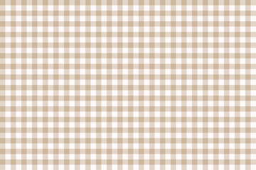 Bisque color and Snow color checkered texture fabric. tartan pattern. classic scottish check pattern.