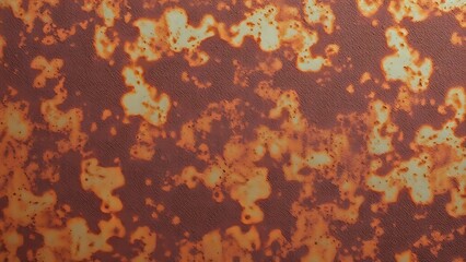 Close-up of aged metal surface with intricate rust patterns, highlighting natural texture and detail.