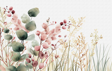 Fashion art background wall, decorative painting combination, golden elements, geometry, texture, color, art, watercolor, paint, abstract,