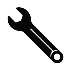 Wrench Tool Vector Icon