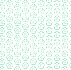 Floral pattern illustration for background