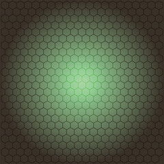 Abstract Green Hexagon Pattern Background Versatile Design for Modern Concepts and Digital Projects