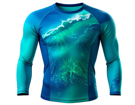  Professional Surfing Rash Guard Sportswear PNG