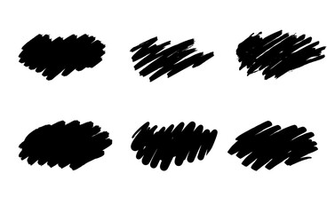 Paint Splatter Texture Abstract Set Vector Graphic