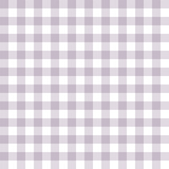 Charming lilac gingham pattern with watercolor texture