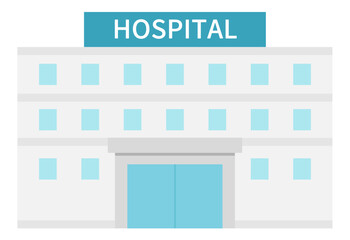 Hospital illustration.