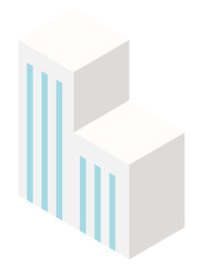 Office building illustration.