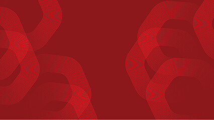 abstract red background with wavy lines