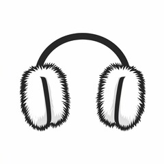 Cozy Winter Earmuffs A Stylish and Warm Accessory for Cold Weather.